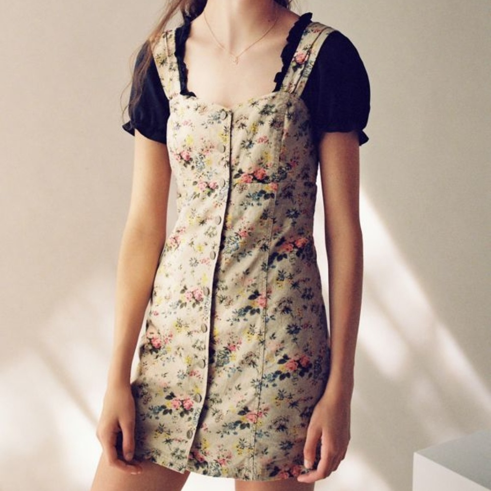 Laura Ashley & Urban Outfitters Floral Mini Dress